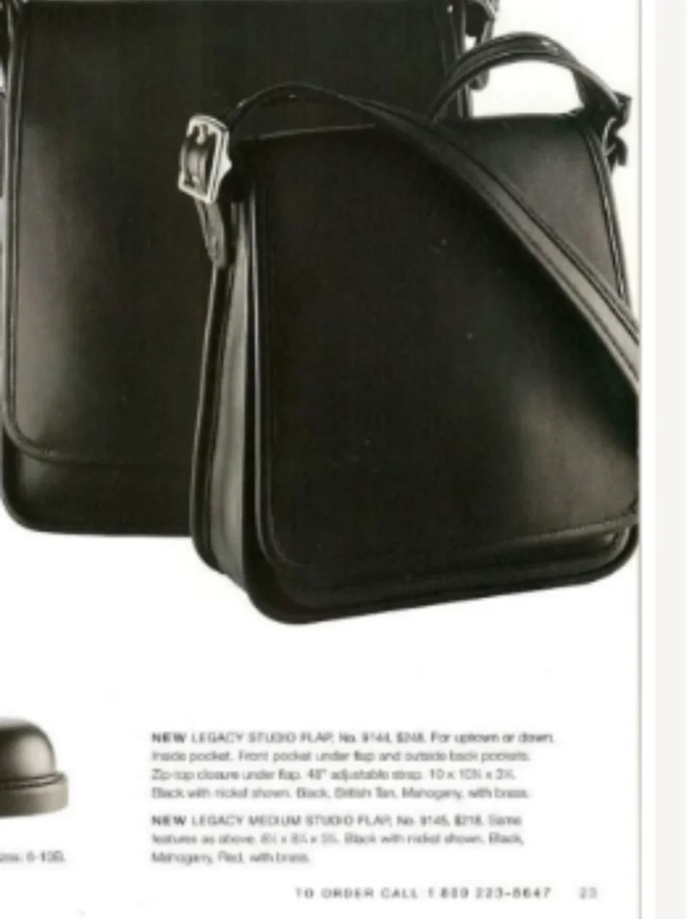 COACH Legacy Studio Flap 9144 – Black with Nickel Hardware - Y2K USA Crossbody